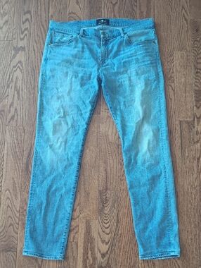 7 For All Mankind Light Blue Denim Jeans